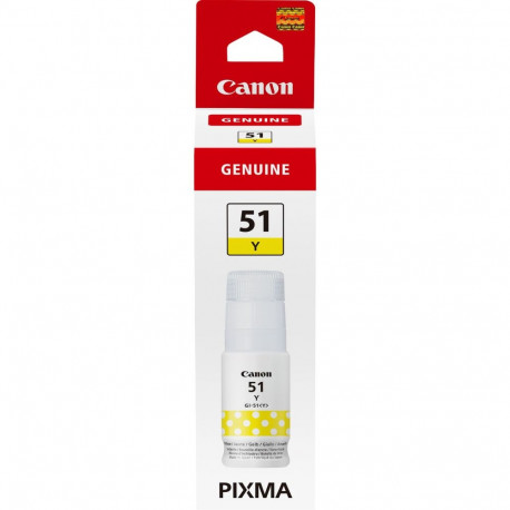 Tint Canon GI-51Yellow / kollane 7700lk 70ml - PIXMA G1520 G1530 G2520 G2560 G2570 G3520 G3560 G3570