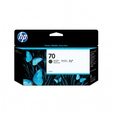 HP ink cartridge C9448A No 70 130ml DesignJet Z2100/Z3100/Z3200/Z5200, matt black