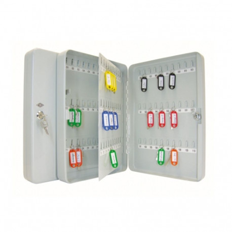 Võtmekapp 110 võtmele,(370x280x80mm) hall, Wedo