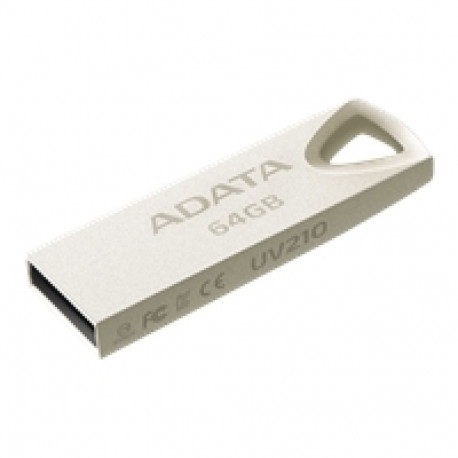 Adata flash drive 64GB USB 2.0 UV210, silver