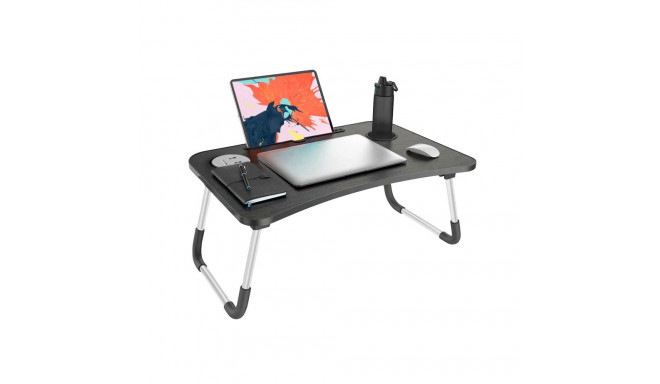 Tööpind / laud sülearvutiga töötamiseks Satzuma Folding Lap Desk, 4 x USB-liides
