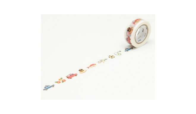 Paberteip dekoreerimiseks Washi teip mt Dagashi15mmx3m yotchan