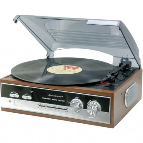 Plaadimängija Soundmaster PL186H, plaadimängija, FM-/AM-raadio