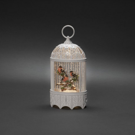 Lauakaunistus/ Vesilatern Leevikesed oksal K-25cmxL13,5cm, wwLED, 5H taimeriga,1,8m USB kaabel,lisad