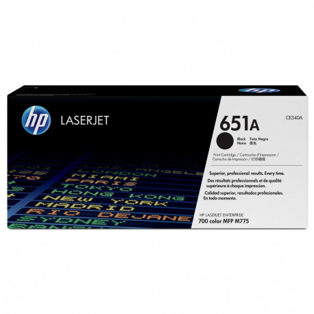 HP toner CE340A 651A 13500 pgs LaserJet Enterprise 700, black