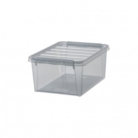 Plastkast kaanega SmartStore Classic 15 Grey, 19x30x40cm / 14L