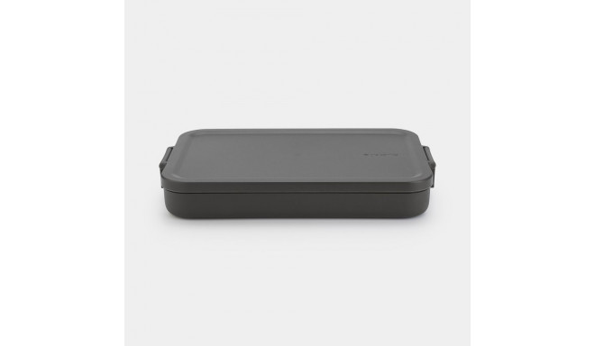 Toidukarp Make & Take, plastist, Flat - tume hall
