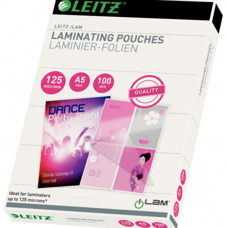 Lamineerimiskile A5 125mic, 100 A5 kile pakis, Ibico