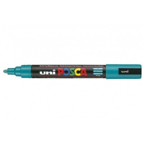 Marker UNI Posca PC5M smaragd roheline, 1,8-2,5mm