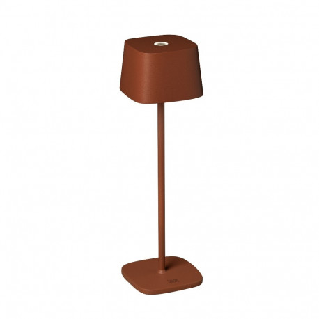Lauavalgusti KONSTSMIDE Capri LED juhtmevaba, H-36cm, 2.2W, aku, 2700K/3000K, alusega USB laadimiska