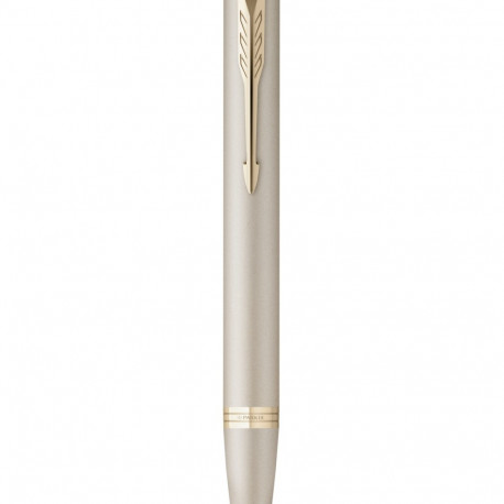 Pastapliiats Parker IM Professionals Monochrom Champagne, Medium sinine