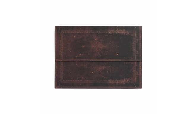 Mapp Paperblanks A4 Black Moroccan Bold