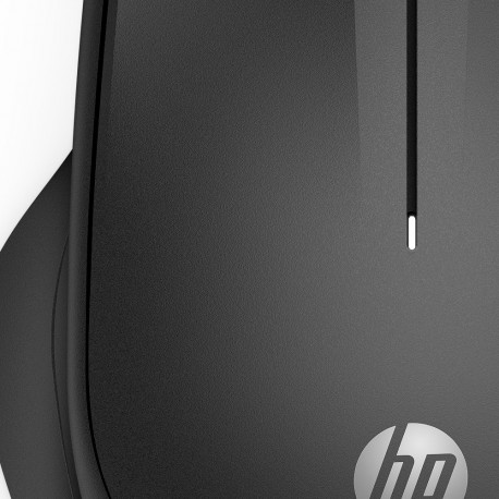 Hiir HP 280 Silent Wireless Mouse Jet Black - must, juhtmevaba, vaikne, HP Blue Optical sensor,