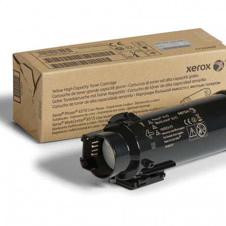 Tooner Xerox 106R03479 WorkCentre 6515/Phaser 6510 Yellow/kollane High Capacity 2400lk