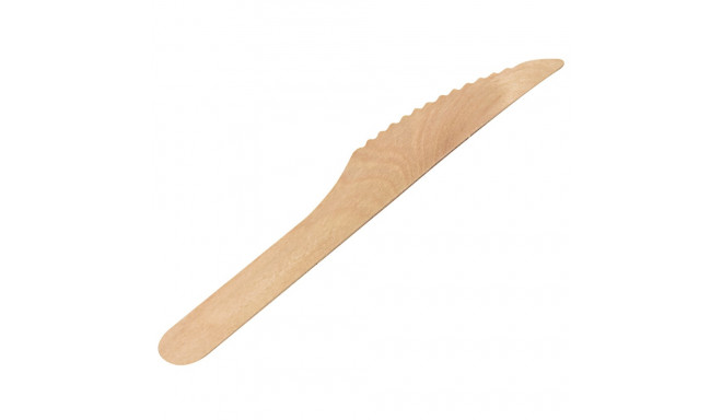 Puidust nuga pikkusega 16,5cm, pakis 100tk