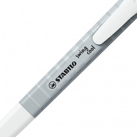 Helestusmarker 1-4mm pastell hall dusty grey Stabilo SWING cool 275/194-8