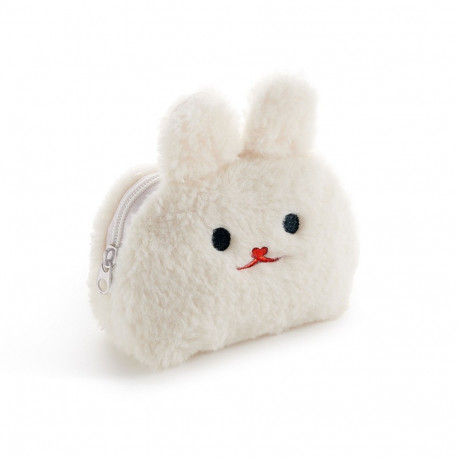 Rahakott FLUFFY, valge Miquelrius