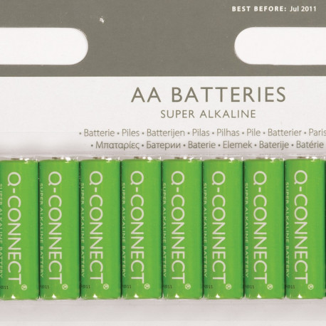 Patareid Q-Connect Super Alkaline AA LR06, 12 patareid