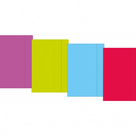 Kummiga mapp A5+ Fluo assortii, Interdruk