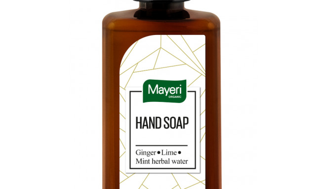 Vedelseep MAYERI Organic Ingver&Laim+mündivesi 500ml