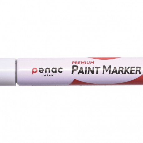 Marker Penac Paint, 2-4mm veekindel, kuumakindel 400C, valge