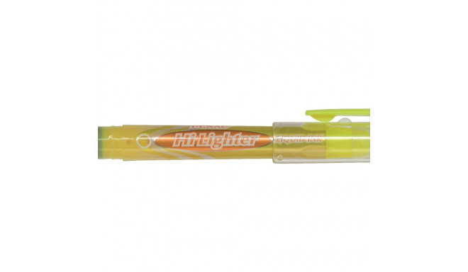 Helestusmarker 1-4mm Penac Hi Lighter, vedel veepõhine tint, neoonkollane