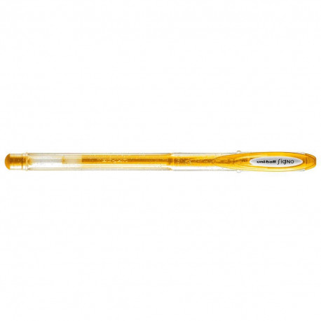 Geelpliiats Uni Signo UM120 Sparkling, 1,0 mm, kuld, glitter