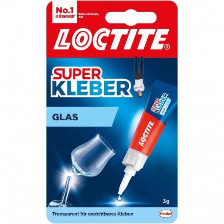 Kiirliim Loctite SuperKleber Glass 3g
