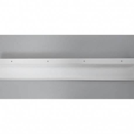 Kaablikanal/kaablirenn TH, horisontaalne,800x90xH60mm, lauaplaadi alla/ valge RAL9016 matt, metallka