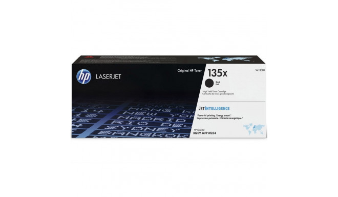 Tooner HP W1350X 135X Black/must 2400lk for LJ M209dw, MFP M234sdw/M234dw