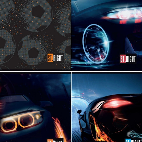 Koolivihik A5+(170x230) abijoon, 12 lehte, Täitsa poistekas, 4 motiivi