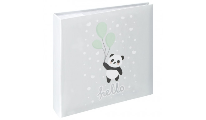 Fotoalbum 200 pilti Hama Hello Panda Memo Album, 10x15, pastelne, CD-tasku, 22,5 x 22 x 5 cm