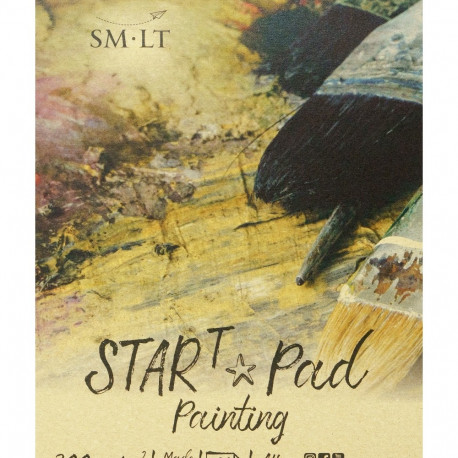 Joonistusplokk A4 300gsm, 20 lehte, Start SMLT