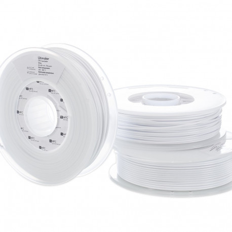 CPE filament Ultimaker 3D-printeritele, kopolüester, valge, 2.85mm 750g