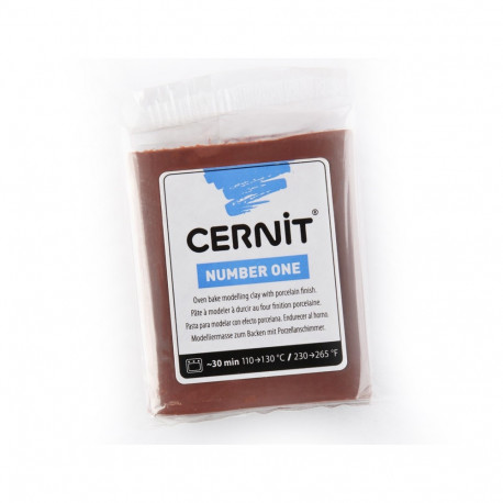 Polümeersavi Cernit No.1 56g 800 brown -pruun
