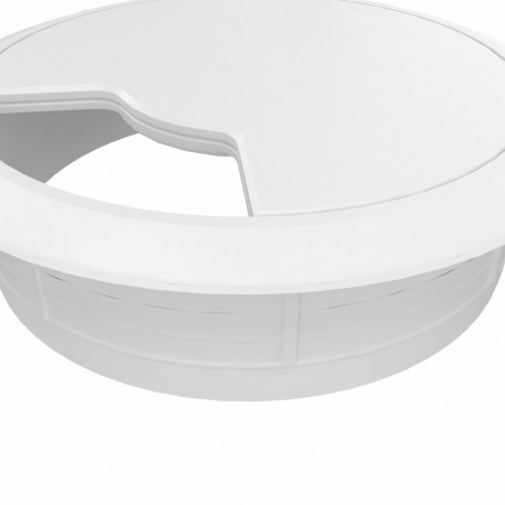 LISA Juhtmerosett LSR valge, ava d-80mm/plastik