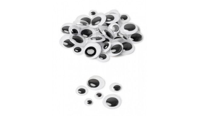 Käsitöösilmad, 15, 10 ja 7 mm, kokku 300 tk, PET