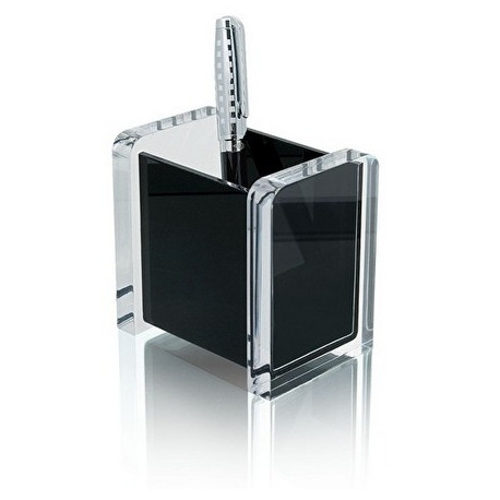 Pliiatsitops kandiline Wedo Exklusiv , 94x65x94mm, acryllic, läbip/must,