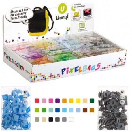 Pixlid suured Pixelbag, erinevad värvid