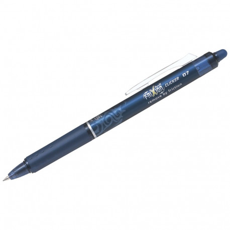 Tindipliiats kustutatav Pilot FriXion Ball Clicker 0,7mm, tumesinine