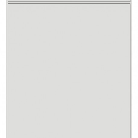 Kaardihoidja PVC-tasku 150x109mm (175x115välismõõt) A6, vertikaalne, riputusa(1840-1620)asaga