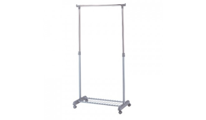 Stange riietele FRANK kingariiuliga 12984, ratastega, L-83xK93,5-168xS-43cm/ hall-kroom