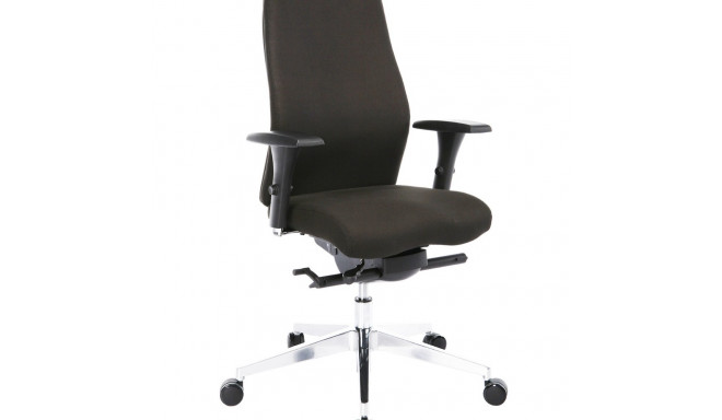 Töötool SMART Plus, 3D reg. käetoed, reg. istmesügavus 14631/ max 136 kg/ must kangas+poleeritud alu