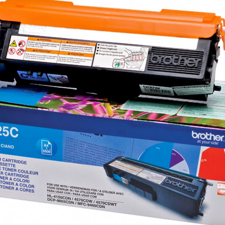 Brother toner TN325C DCP-9055CDN/MFC-9460CDN/MFC-9970CDW 3500 pages, cyan