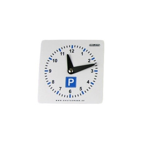 Parkimiskell, seieritega, vastupidavast polüpropeen (PP) plastikust, suurus 10x10cm