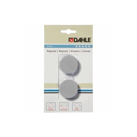 Tahvlimagnet 38mm hall, 2-ne kmplekt,Dahle