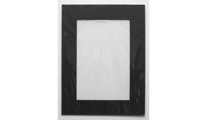 Paspartuu 30x40 (sisemõõt 20x29) must, mustsiseäär