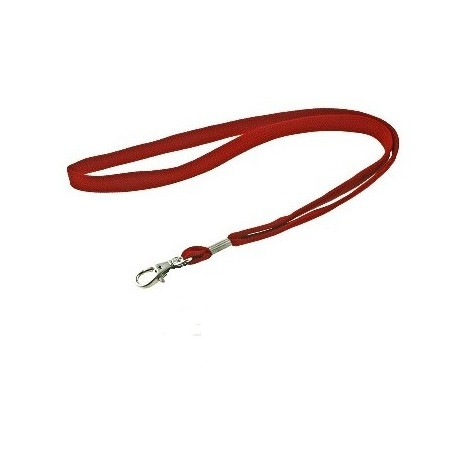 Kaelapael punane 10mm, kiirkarabiin