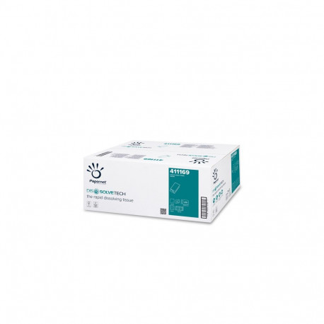Paberrätikud PAPERNET Euro, 2-kih., 210l, valge  V-Fold (15 tk)