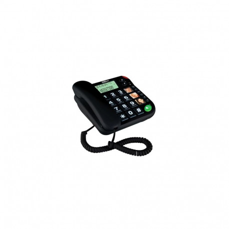 MaxCom KXT480CZ telephone Analog telephone Caller ID Black